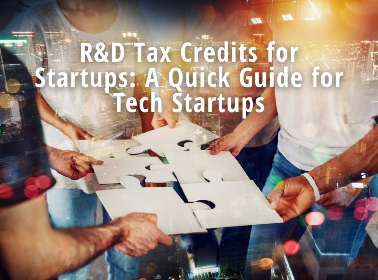 R&D Tax Credits for Startups