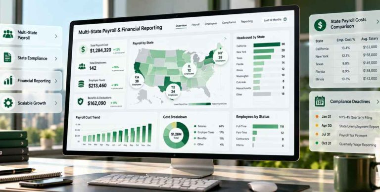 Multi-State Payroll and Financial Reporting