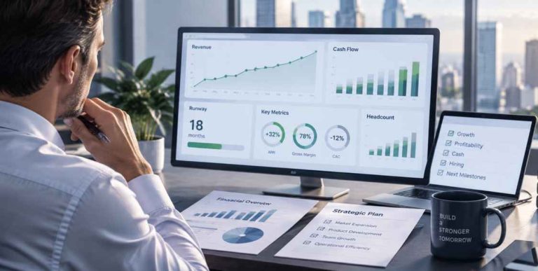 financial dashboard